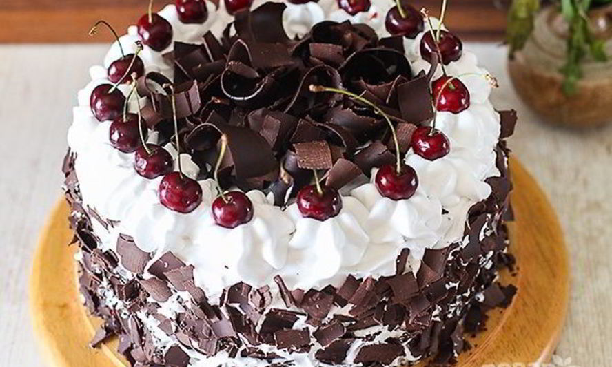 Рецепт шоколадна-вишневого торт