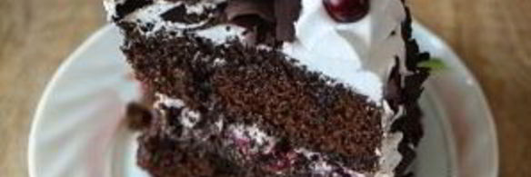 шоколадно-вишневый торт