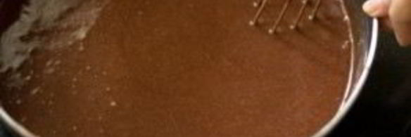 шоколадно-вишневый торт