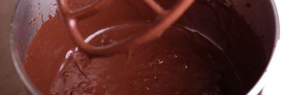 шоколадно-ягодный торт