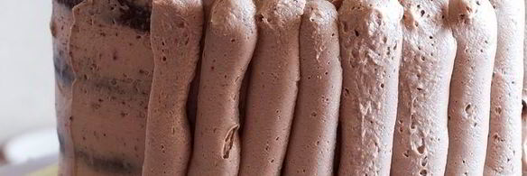 шоколадно-ягодный торт