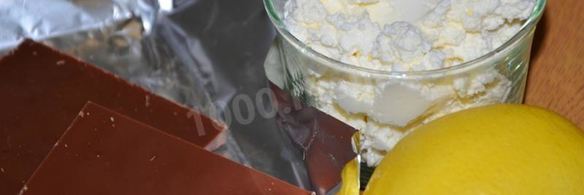 шоколадный торт с вишней