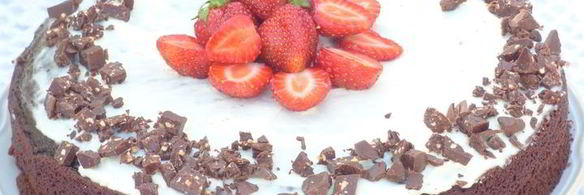 шоколадный торт