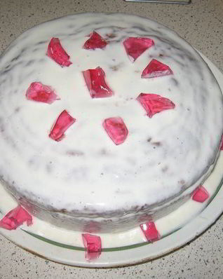 Сметанник с желейной прослойкой