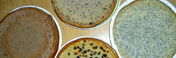 торт 4-слойный