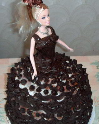 Торт Барби