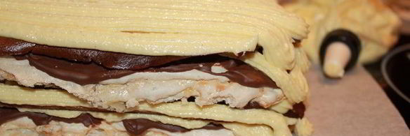 торт безе с фундуком