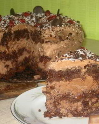 Торт Дьявольские страсти