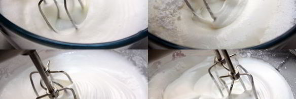 торт из безе с шоколадным кремом