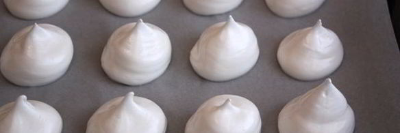 торт из безе с шоколадным кремом