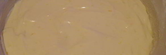 торт из бисквитных коржей с лимонным кремом