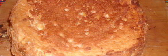 торт из бисквитных коржей с лимонным кремом