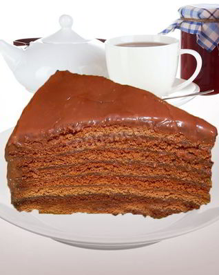 Торт Каприз Шоколадница