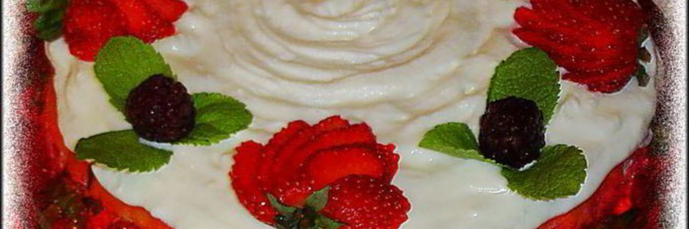 Торт Клубничка