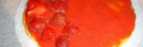 торт клубничка