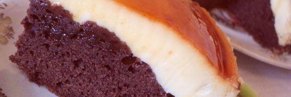 торт крем-карамель