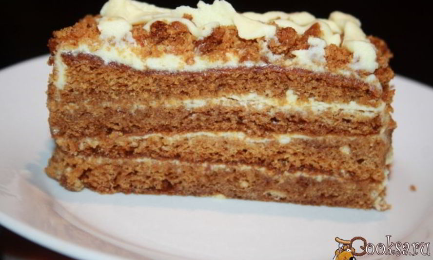 Рецепт торта медовик