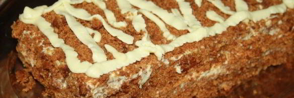 торт медовик