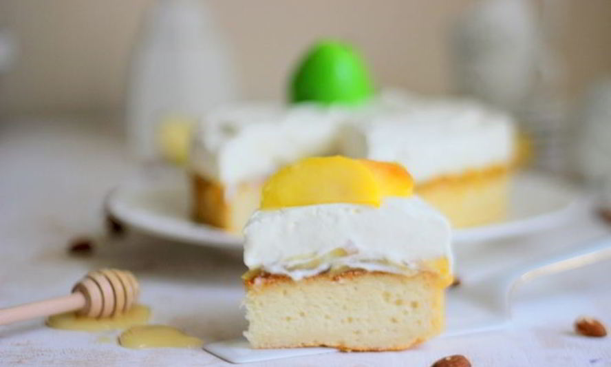 Рецепт торта медовое яблочко в орехах