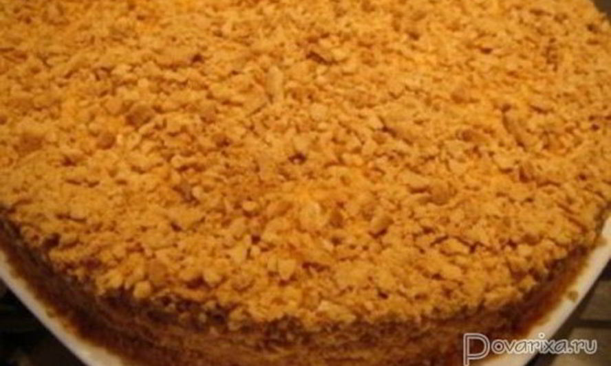 Рецепт торта медового