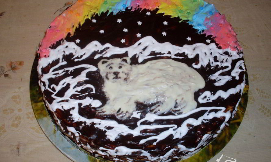 Рецепт торта мишка на севере