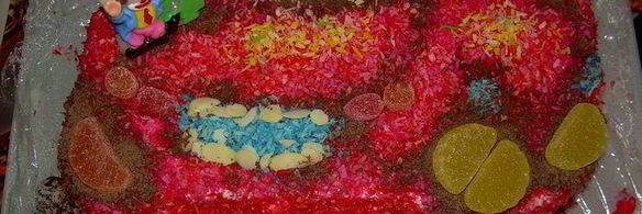 торт молния макквин