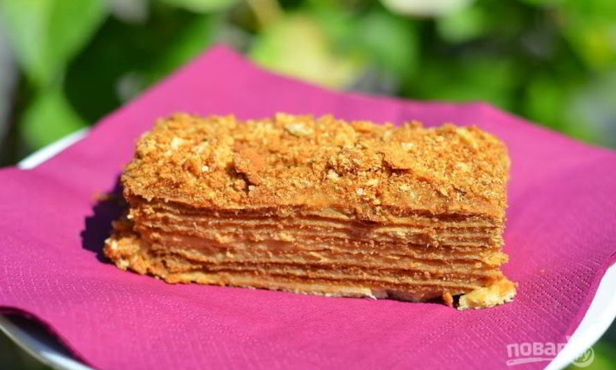 Рецепт торта наполеон домашний