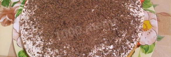 торт с фруктами без выпечки на коржах