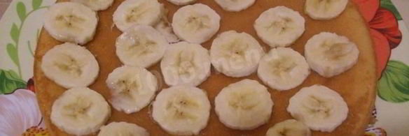 торт с фруктами без выпечки на коржах