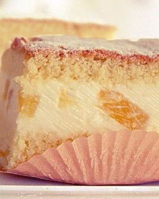 Торт с нежнейшим творожным кремом