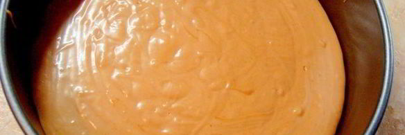 торт с творожно-сливовым суфле