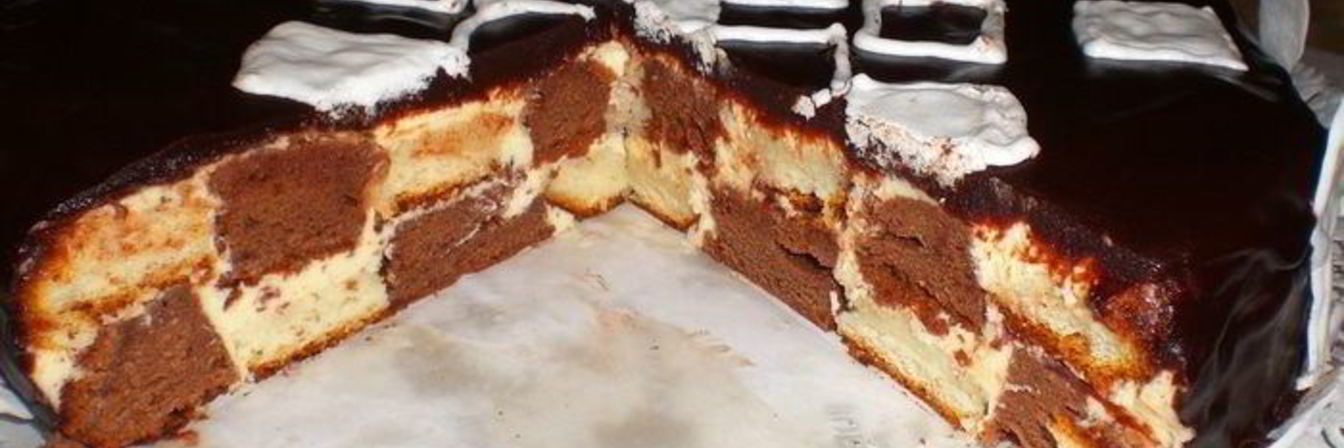 Торт Шахматный