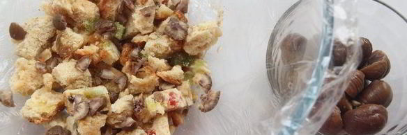 торт шарлотт с каштанами из панеттоне