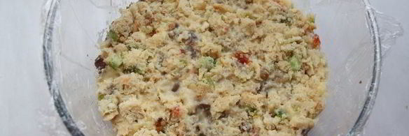 торт шарлотт с каштанами из панеттоне