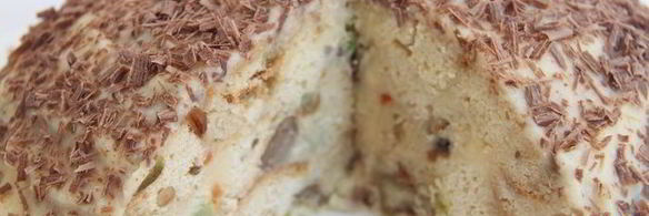 торт шарлотт с каштанами из панеттоне