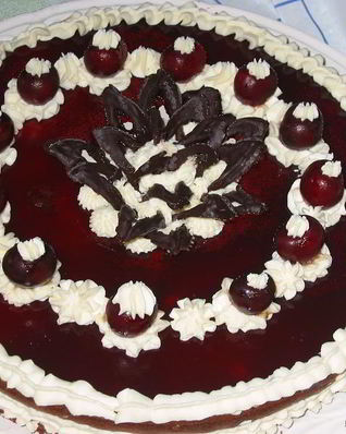 Торт Вишневая фантазия