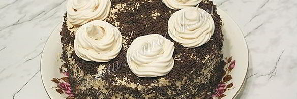 торт воздушный замок