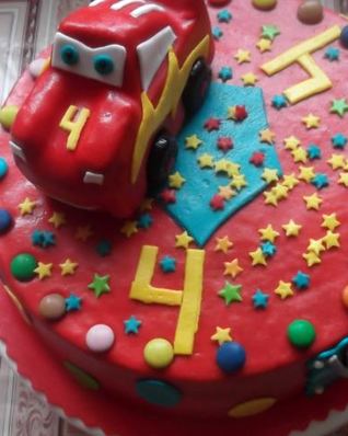 Тортик Молния Маквин