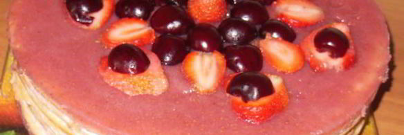 творожно-сметанный слоеный торт настена