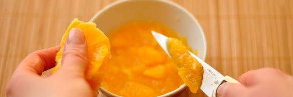 творожный торт с апельсинами