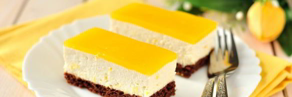 творожный торт с апельсинами