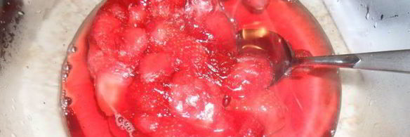 волшебный клубничный торт