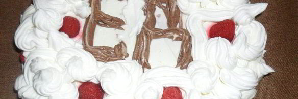 волшебный клубничный торт