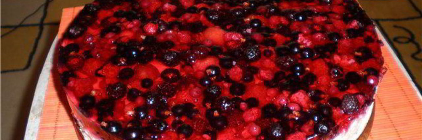 Ягодный торт