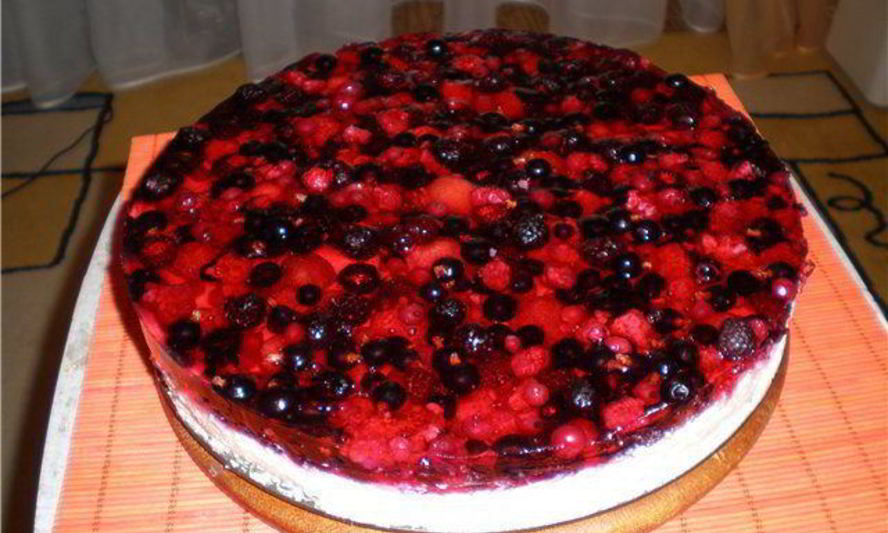Рецепт ягодного торта