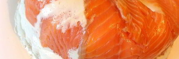 закусочный лососево-сырный торт