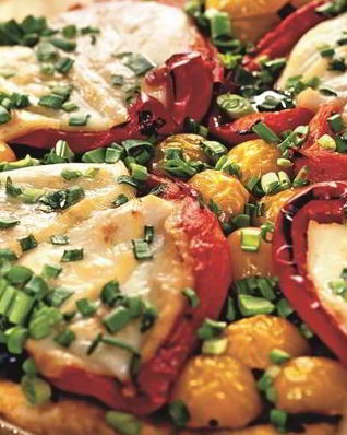 Закусочный торт с овечьим сыром