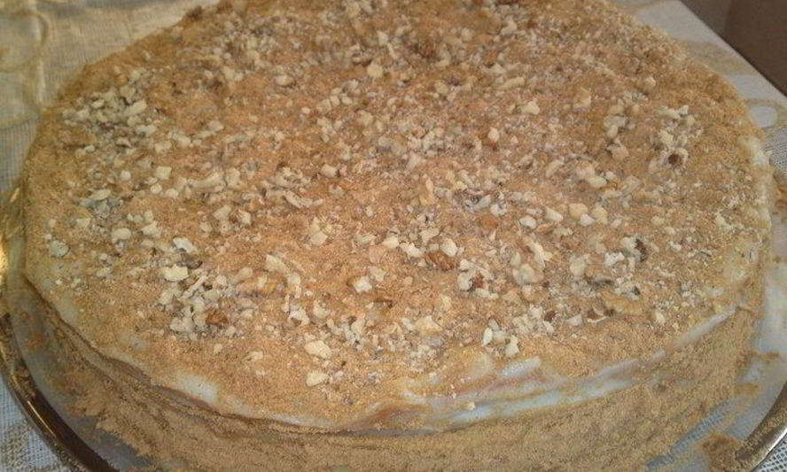 Рецепт заварного торта медовик