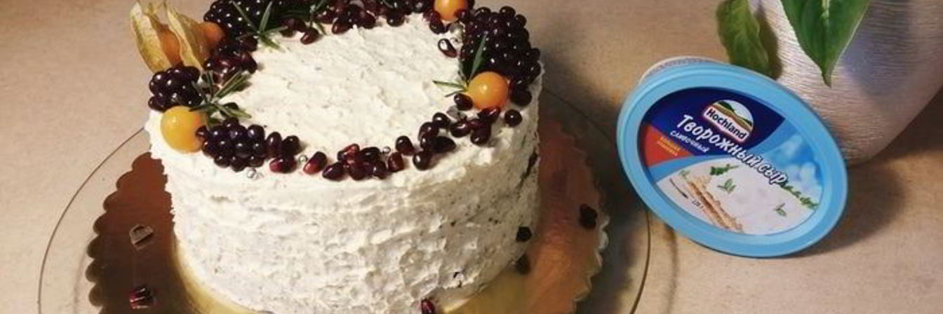 Зимний шоколадный торт