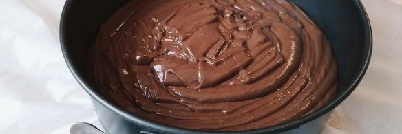 зимний шоколадный торт